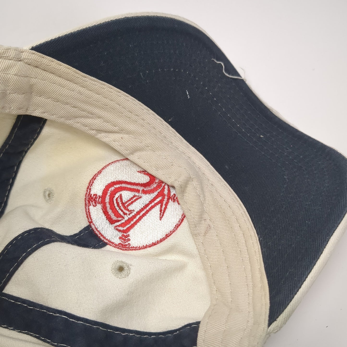 STL Here For The Beer Baseball Cap Beige OS Adjustable Embroidered Sportsman