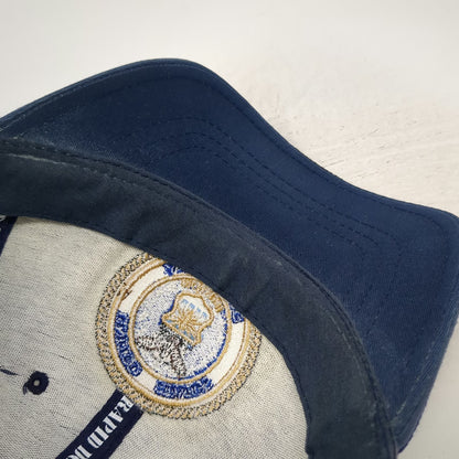 Rapid Dominance Baseball Cap Blue One Size US Air Force Emblem Logo Military Hat
