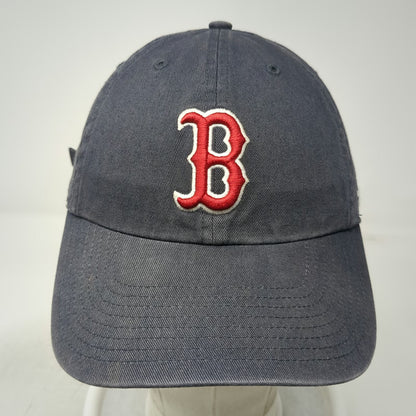 '47 MLB Boston Red Sox Baseball Cap Blue Red White One Size Adjustable Strap Hat