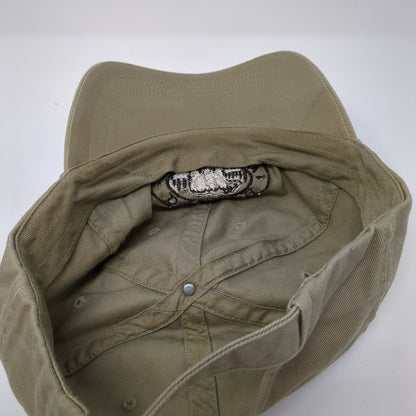 Duluth Trading Company Slideback Hat Tan M/L Adjustable Embroidered Cotton