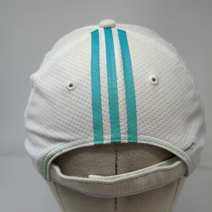 Adidas Baseball Cap White One Size ClimaCool Breathable Mesh Strapback Hat