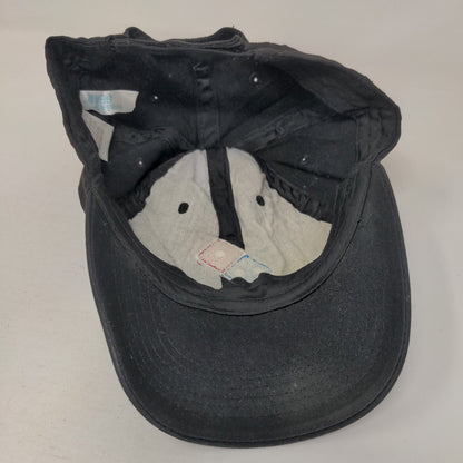 Domino's Pizza Strapback Hat Black One Size Embroidered Employee Uniform