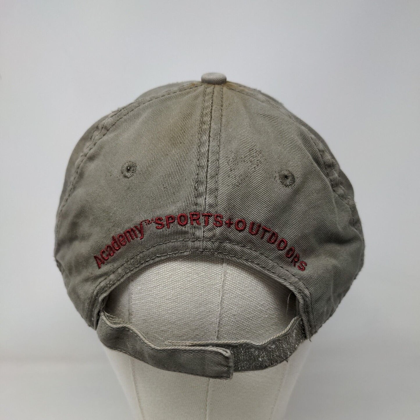 Academy Sports + Outdoors Deer Strapback Hat Brown One Size Embroidered