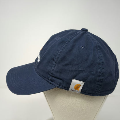 Carhartt Baseball Cap Blue One Size Reading Truck Logo Strapback Adjustable Hat