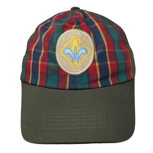 Boy Scouts of America Webelos Strapback Hat Green Size S/M Embroidered Logo