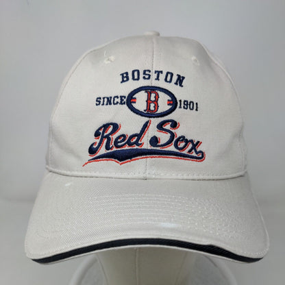 MLB Boston Red Sox Men's Slideback Hat Tan OSFA Embroidered Boston Red Sox Logo