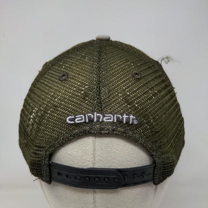 Carhartt Snapback Trucker Hat Multicolor OSFA Adjustable Mesh Back Cotton