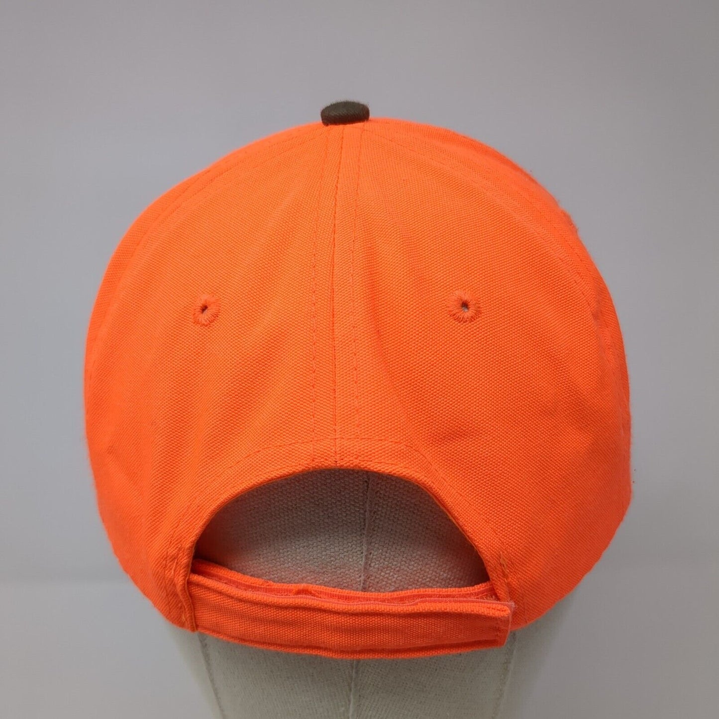 Ducks Unlimited Butler Chapter Strapback Hat Orange OS Adjustable Cap America