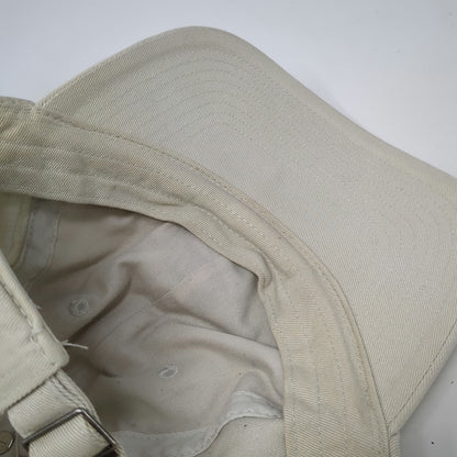Nike Baseball Cap Beige Black One Size Slideback Heritage86 Cotton Logo Hat