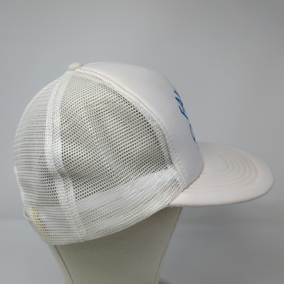 Designer Award Trucker Hat White One Size Faver's Quality Homes Farmington NM