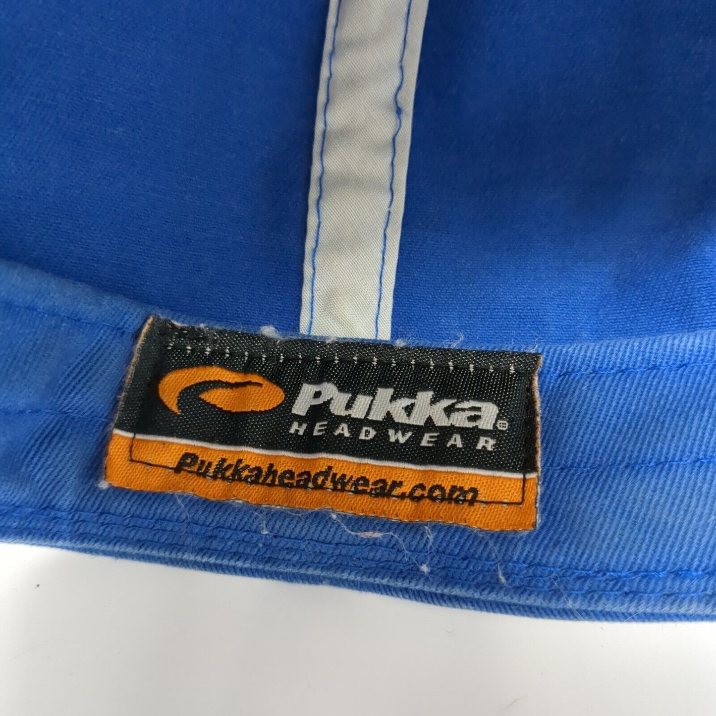 The Club at Spurwing Strapback Hat Blue One Size Adjustable Embroidered Pukka