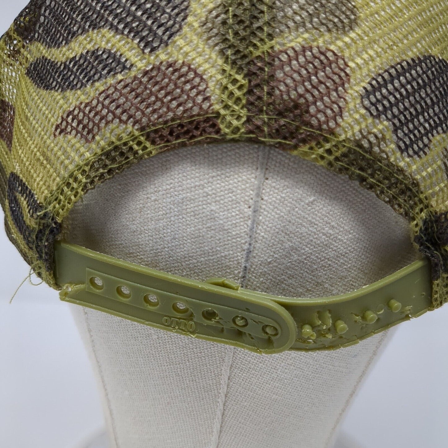 Da Crack Mexican Grinds Mesh Back Rope Trucker Hat Camo One Size Otto