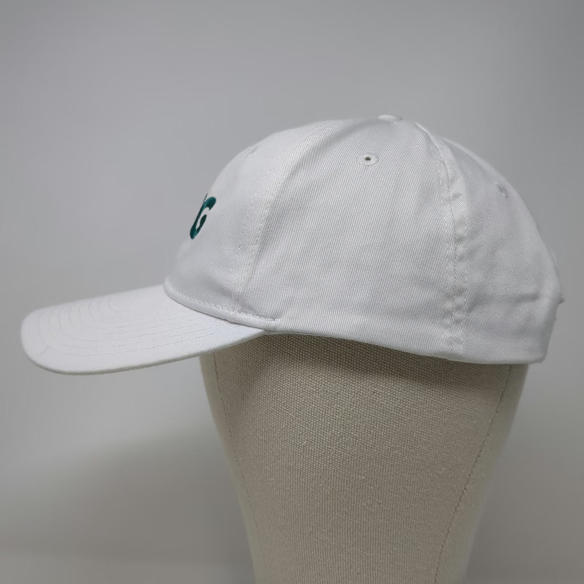 UKG Ultimate Kronos Group White Baseball Cap One Size Strapback Hat Logo Sewn