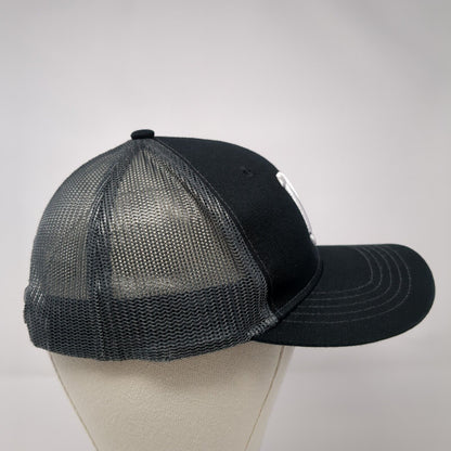 Letter N Snapback Mesh Back Trucker Hat Youth One Size Embroidered