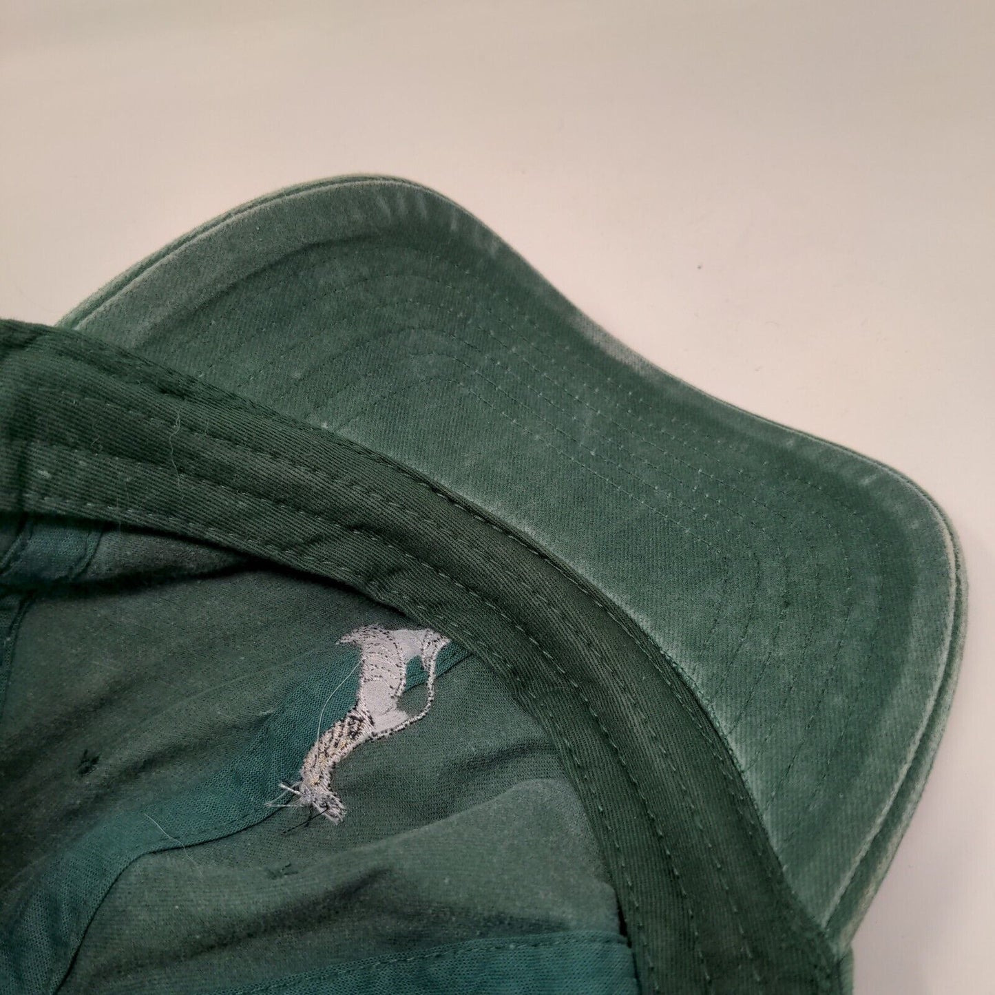 Cobra Slideback Hat Green One Size Adjustable Embroidered 6 Panel