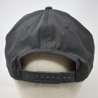 Richardson 5 Panel Gray One Size Snapback Rope Hat DK Constructors Logo