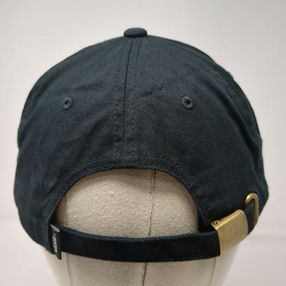 Vans Baseball Cap Black One Size Slideback Cotton Logo Embroidered Patch Hat