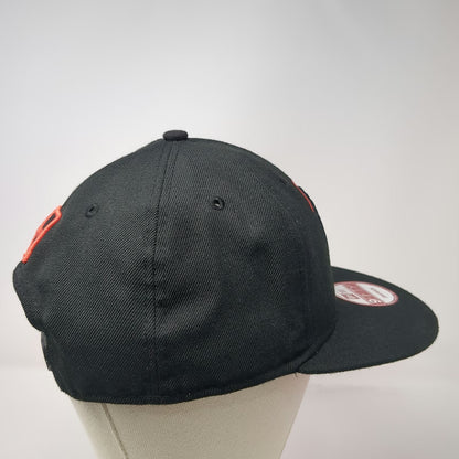 New Era Portland Trail Blazers NBA Black Snapback Hat OSFM Red Wool HWC 9FIFTY