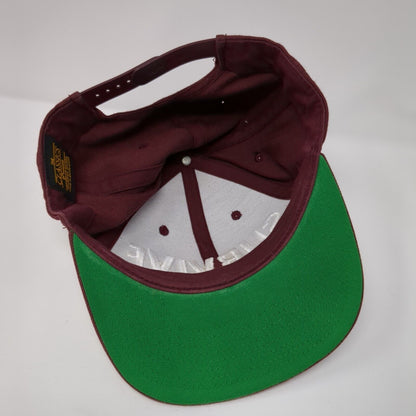 Survive Snapback Hat Red One Size Adjustable Embroidered The Classics Yupoong