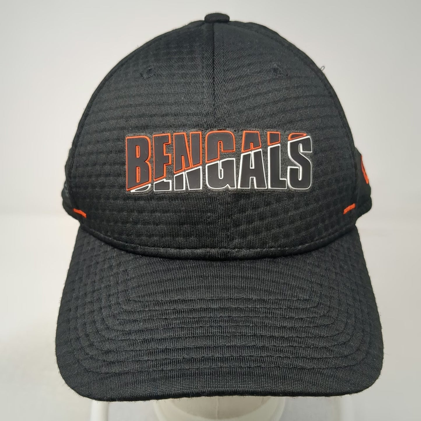New Era Cincinnati Bengals NFL Baseball Cap Black Orange One Size Training Hat