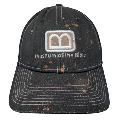 Museum of The Bible Fitted Trucker Hat Black S/M Breathable Mesh Back New Era