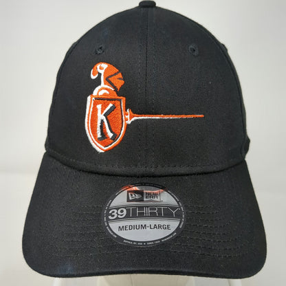 New Era Baseball Cap Black L Knight Transportation Stretch Fit Embroidered Hat