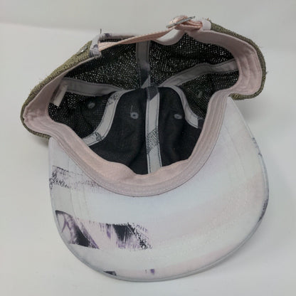 Lululemon Athletica Slideback Straw Hat Multicolor One Size Adjustable Blank