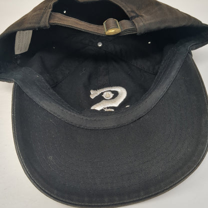 SOS Slideback Hat Brown One Size Adjustable Embroidered Solid 6 Panel
