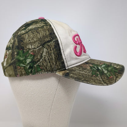 Ford Snapback Hat White Pink Green Brown One Size Camo Mossy Oak Breakup