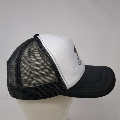 Mother Of Reptiles Snapback Trucker Hat Black OSFA Mesh Back Colorblock