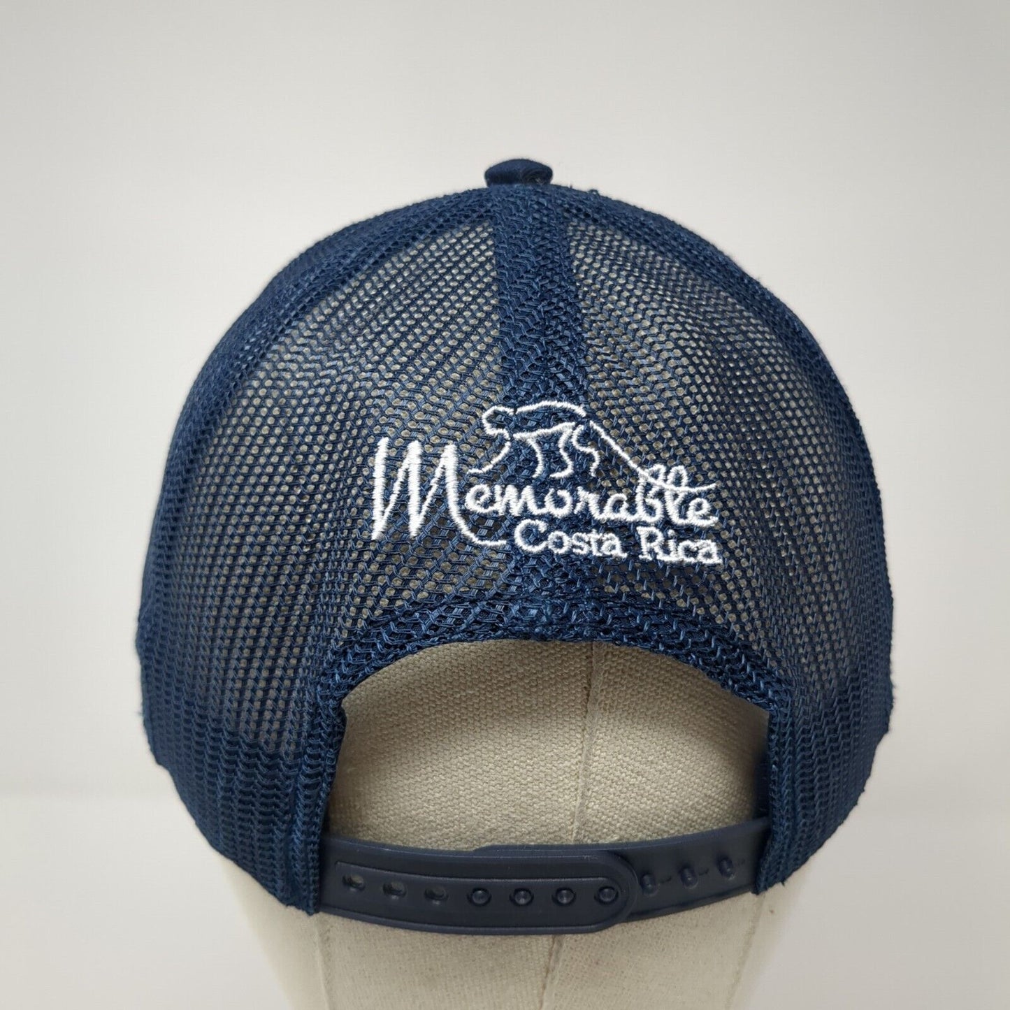 Pura Vida Costa Rica Snapback Trucker Hat Multicolor OS Adjustable Mesh Back