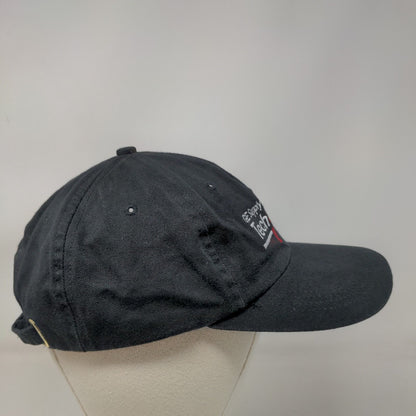 GE Supply Tech Center Adult Slideback Hat Black Fit All Adjustable Cotton