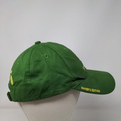 John Deere Owner's Edition Slideback Hat Green OSFA Embroidered