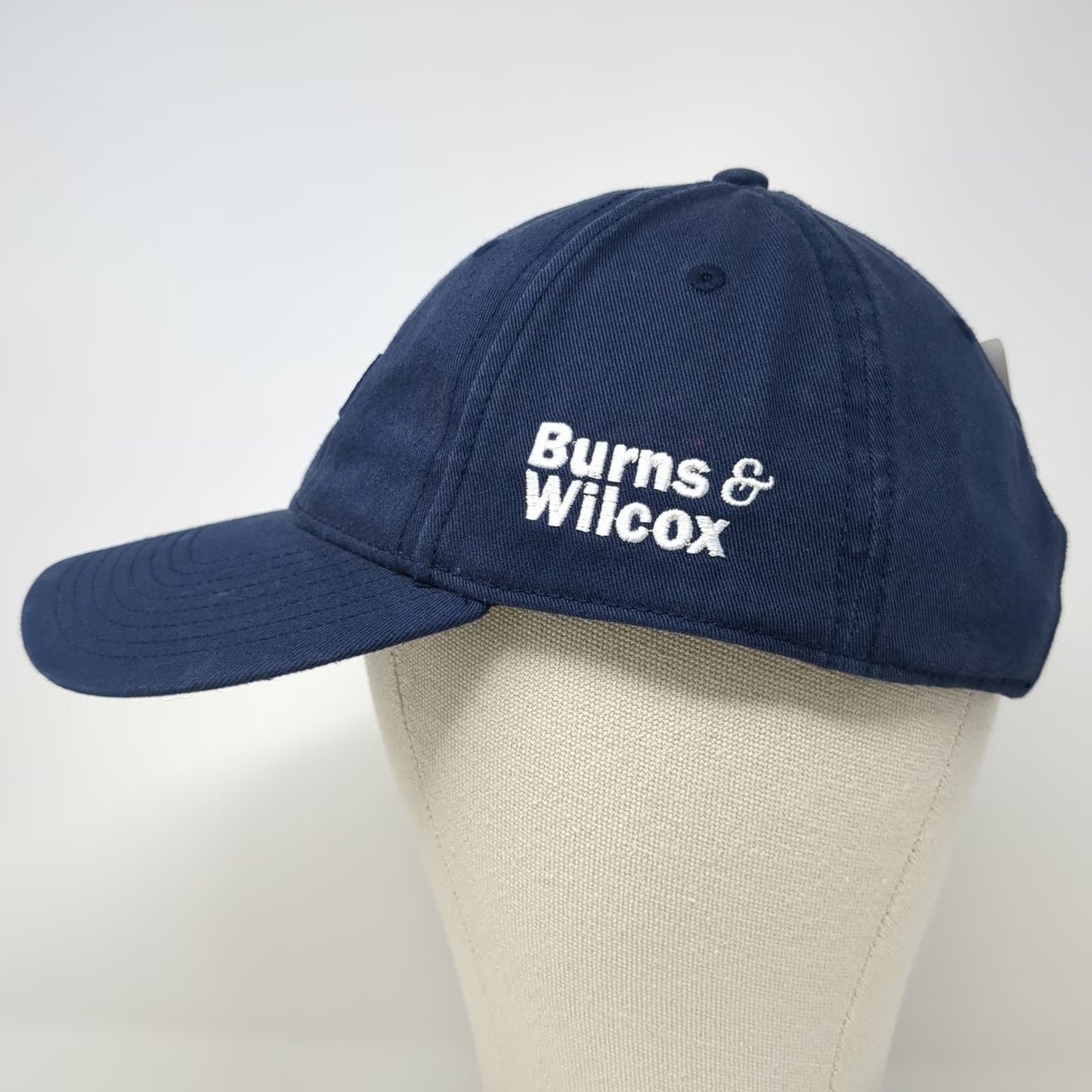 Titleist Baseball Cap Blue One Size Burns & Wilcox Slideback Adjustable Golf Hat