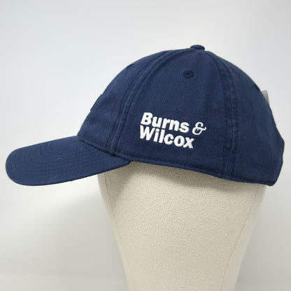 Titleist Baseball Cap Blue One Size Burns & Wilcox Slideback Adjustable Golf Hat