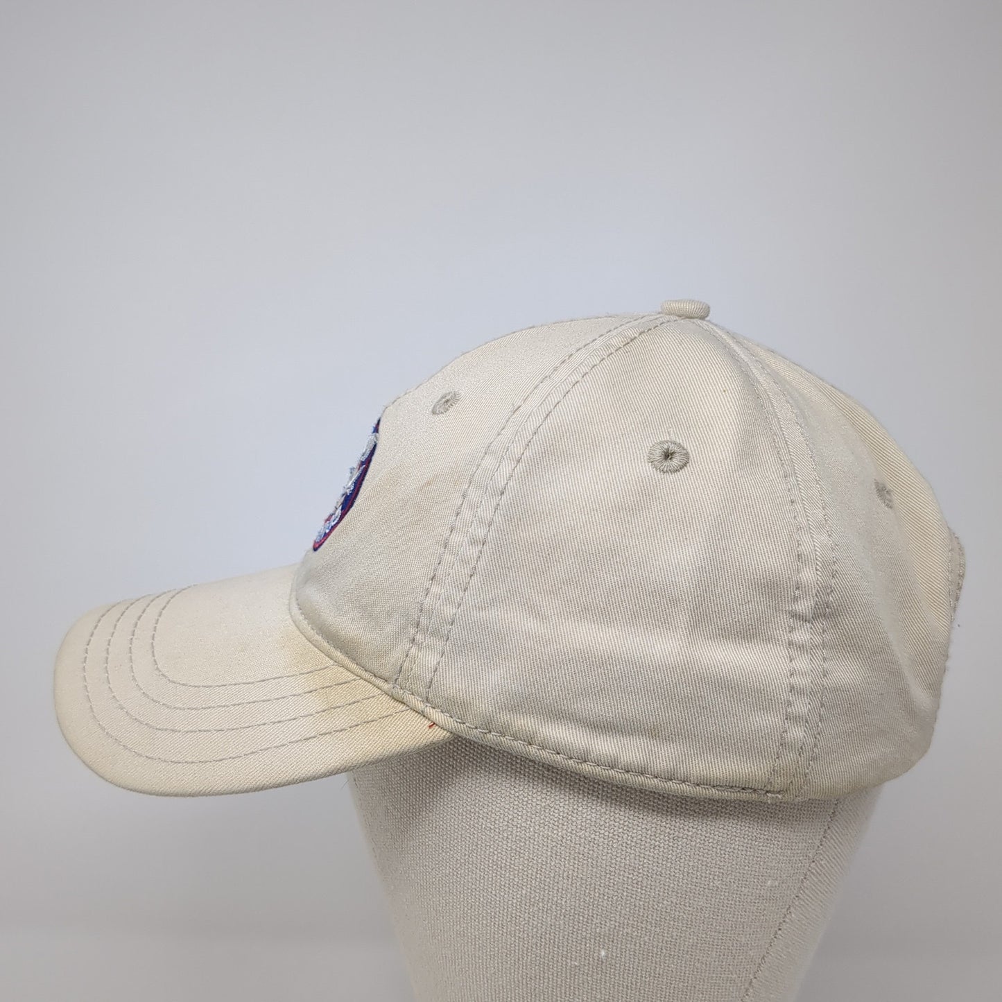 RC Since 1905 Slideback Baseball Cap Beige One Size Adjustable Embroidered HYP