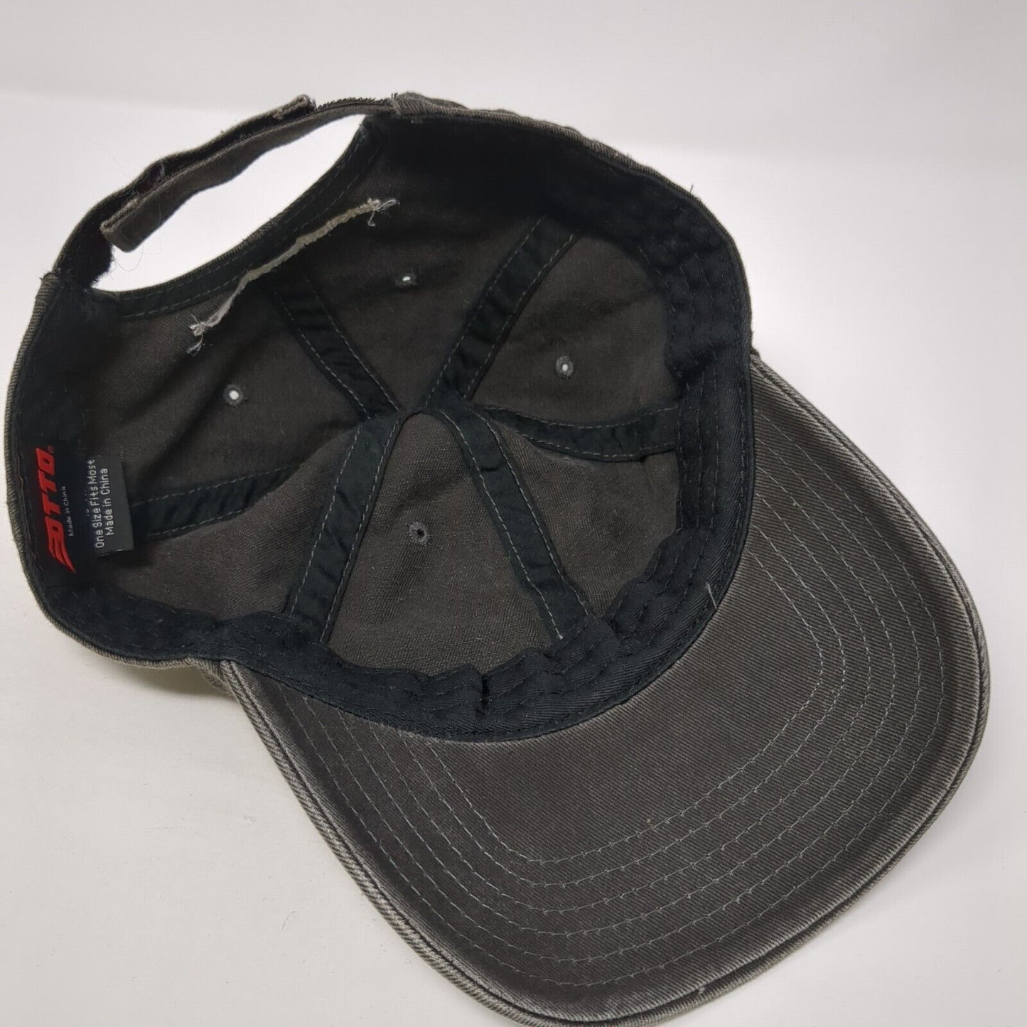 Saddleback Worship Strapback Hat Black One Size Adjustable Embroidered Otto