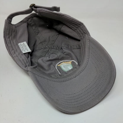 Unbranded Men's Slideback Hat Gray Adjustable Embroidered Together Logo Cotton