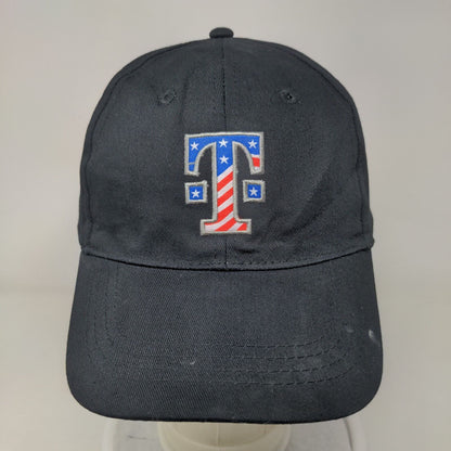T-Mobile USA Flag Strapback Hat Black One Size Mobilize For Service