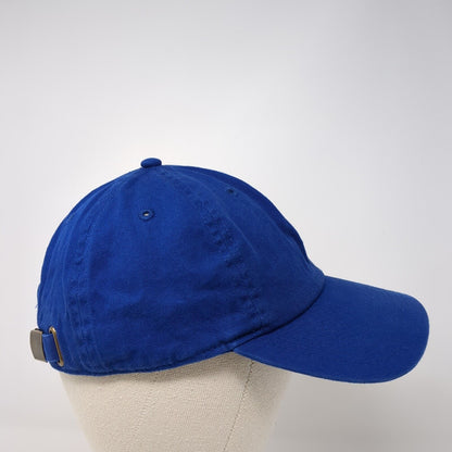 Gelante Slideback Hat Blue OS Adjustable Vented Holes 6 Panel Blank Cotton