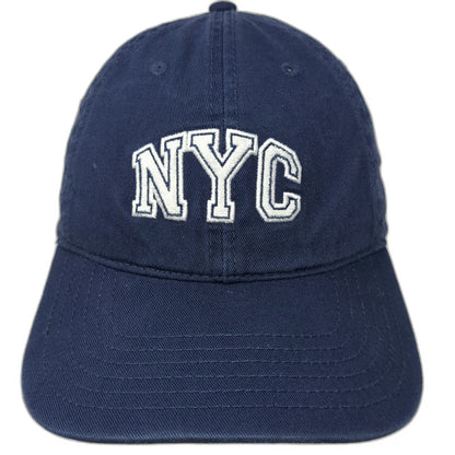 Art Class Baseball Cap Blue One Size NYC Embroidered Slideback Cotton Hat OSFM