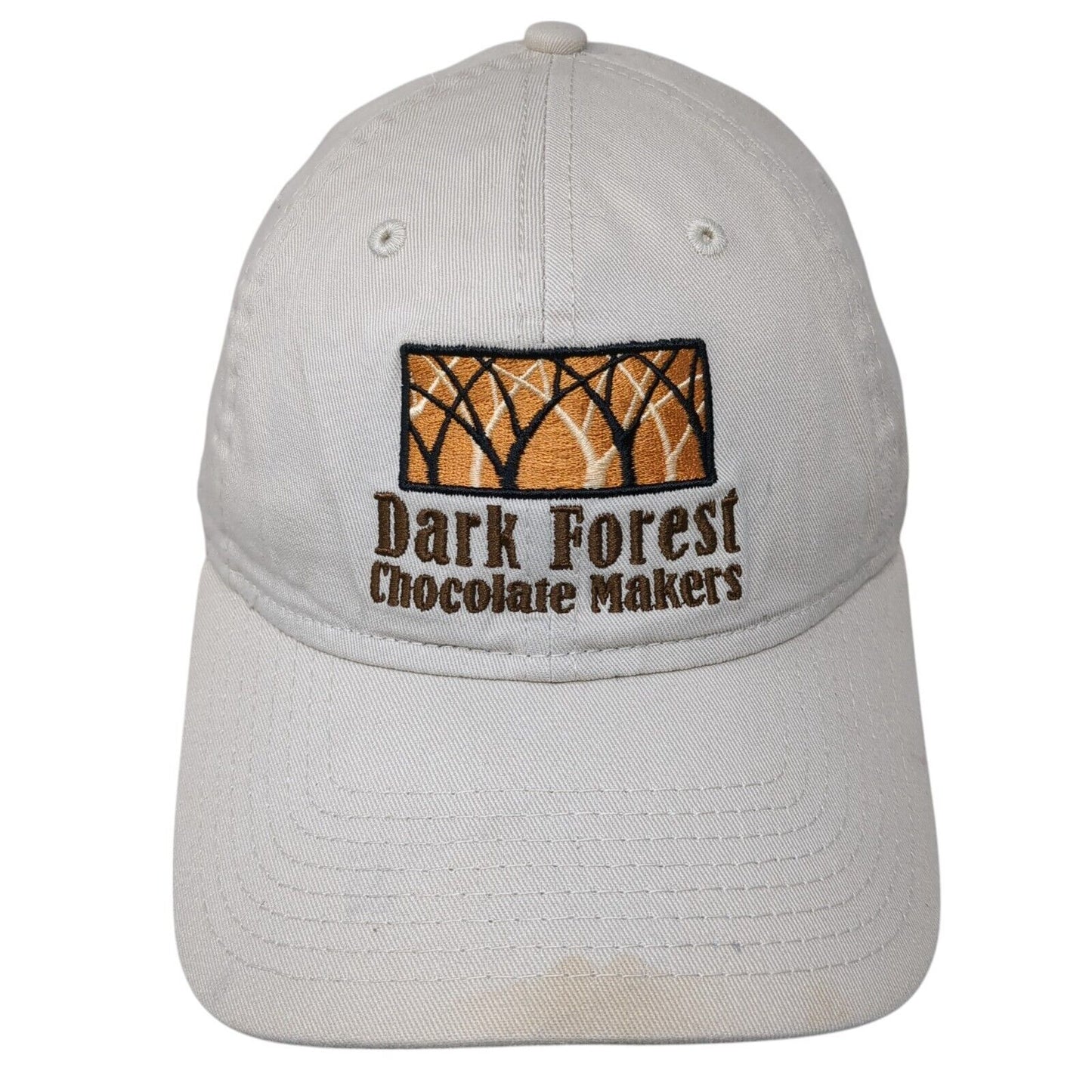 Dark Forest Chocolate Makers Slideback Hat Tan One Size New Era 9Twenty