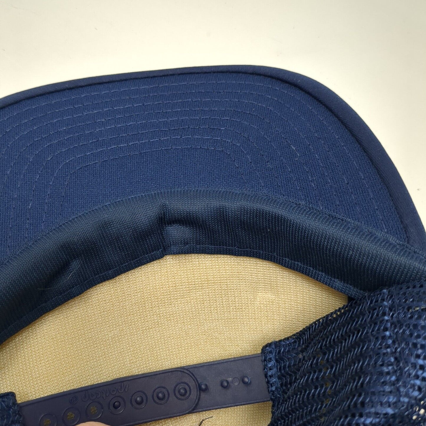 Majestic Airlines Inc Snapback Trucker Hat Blue One Size Mesh Back