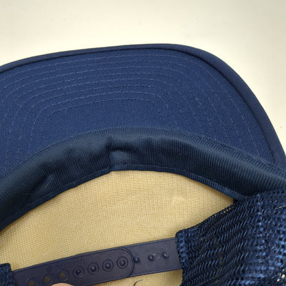 Majestic Airlines Inc Snapback Trucker Hat Blue One Size Mesh Back