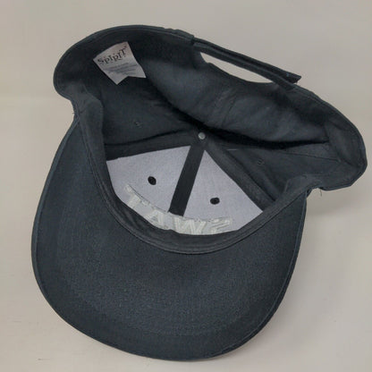SWAT Costume Strapback Hat Black One Size Embroidered Spirit Halloween