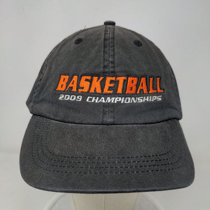 Alternative Men's Slideback Hat Black Embroidered 2009 Basketball Championships