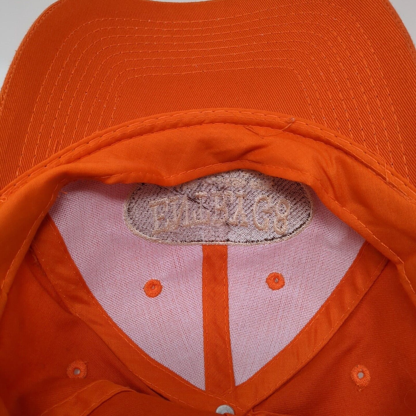 Entry G8 Land Access For Responsible Sport Strapback Hat Orange One Size Cotton