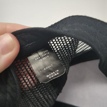 Idaho Snapback Trucker Hat Gray One Size Adjustable Mesh Back Outdoor Cap