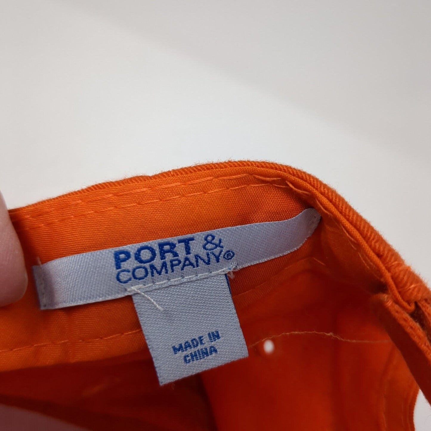 Entry G8 Land Access For Responsible Sport Strapback Hat Orange One Size Cotton