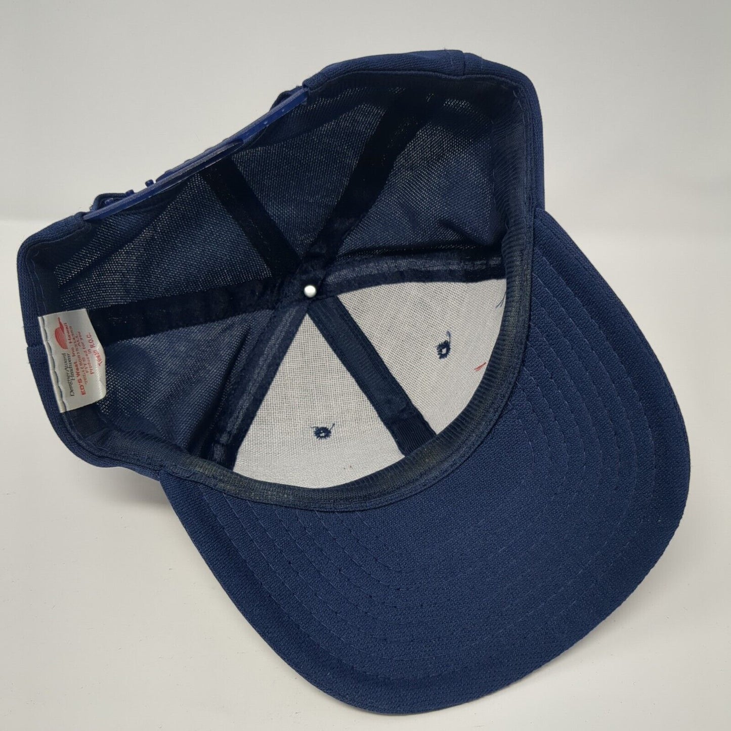 USS Arizona BB-39 Pearl Harbor Hawaii Snapback Hat Blue One Size 6 Panel